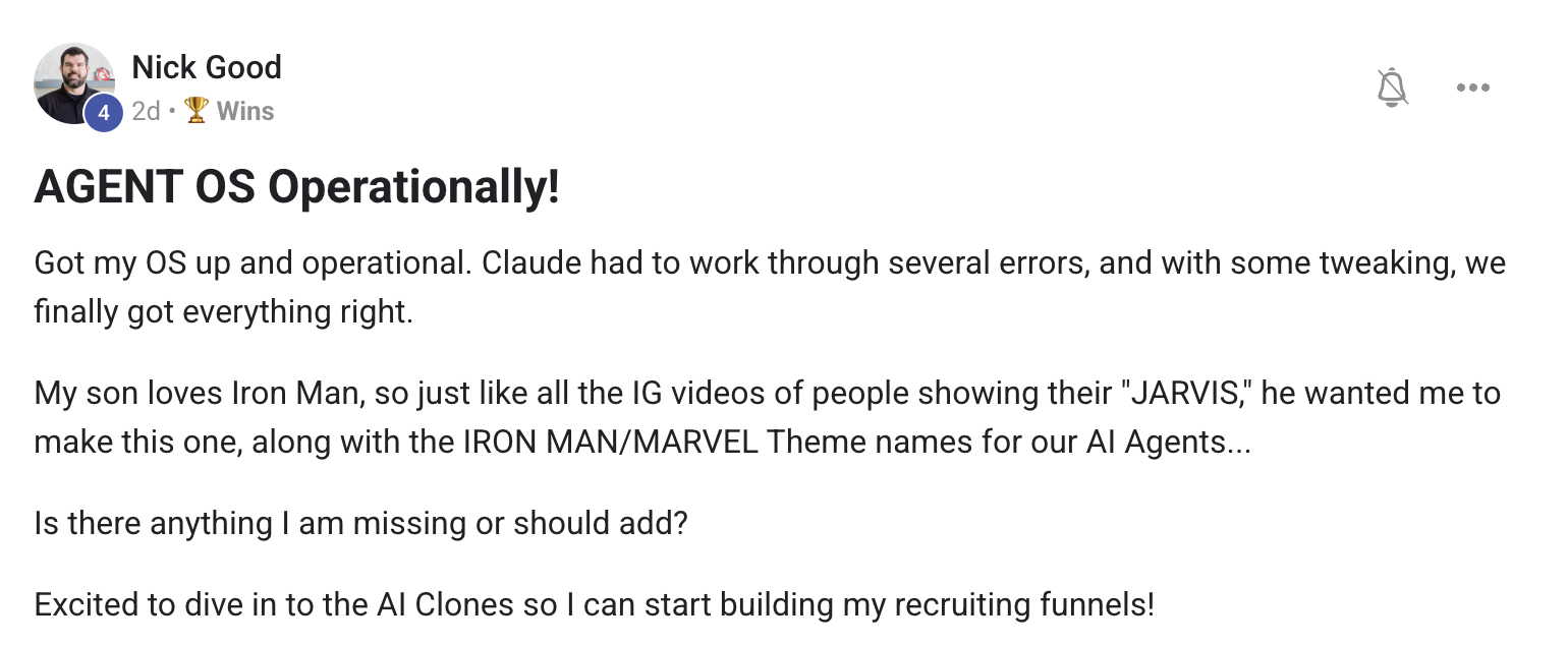 Real AI Profit Boardroom member win screenshot